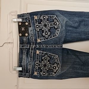 Miss Me Jean's.  Size 26